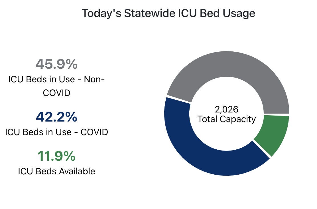Statewide hospital numbers